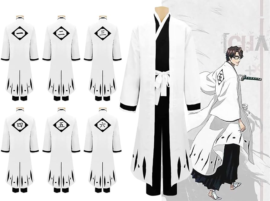 は*ち様 ブリーチ　コスプレ　死覇装+隊長羽織セット Amazon.co.jp: [ジョイア] コスプレ BLEACH-ブリーチ 死覇